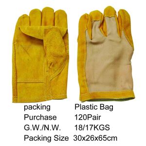 ανθεκτικό στη θερμότητα γάντια συγκόλλησης Glove03